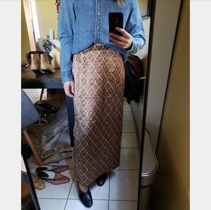 Silky smooth maxi skirt